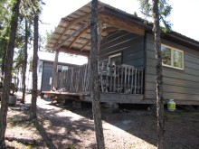 Costigan Lake Lodge housekeeping guest cabin