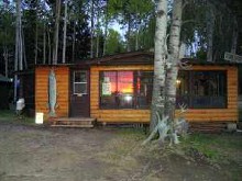 Guest housekeeping cabin at Katche Kamp Outfitters