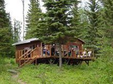 Outpost cabin at Larocque Lake Lodge