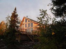 Main lodge at Milton Lake Lodge