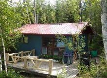 Newmart Resort guest cabin with deck