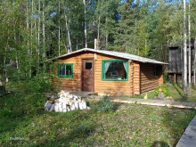 Guest cabin at Paull River Wilderness Camp