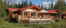 Main lodge at Tincup Wilderness Lodge
